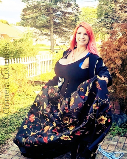 Embrace the charm of custom elegance with Chimera Costumes' Garden Dress series. Each gown is a blooming masterpiece, handcrafted for fantasy aficionados. 